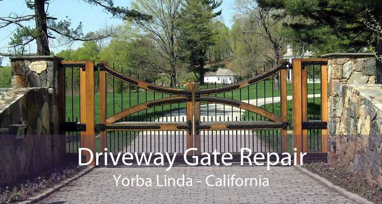 Driveway Gate Repair Yorba Linda - California